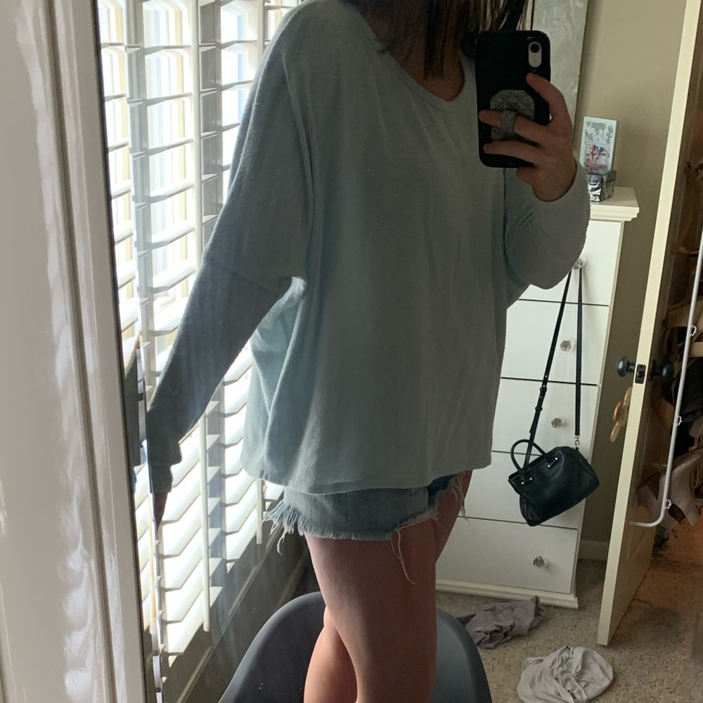 Turquoise pullover - Picture 2 of 2